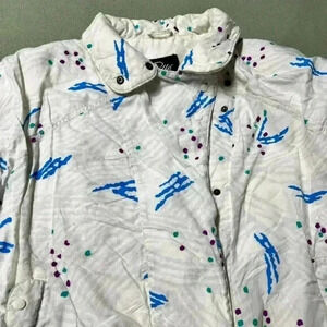 Roffe Vintage Women’s Ski Snow Jacket Full Zip & Snap